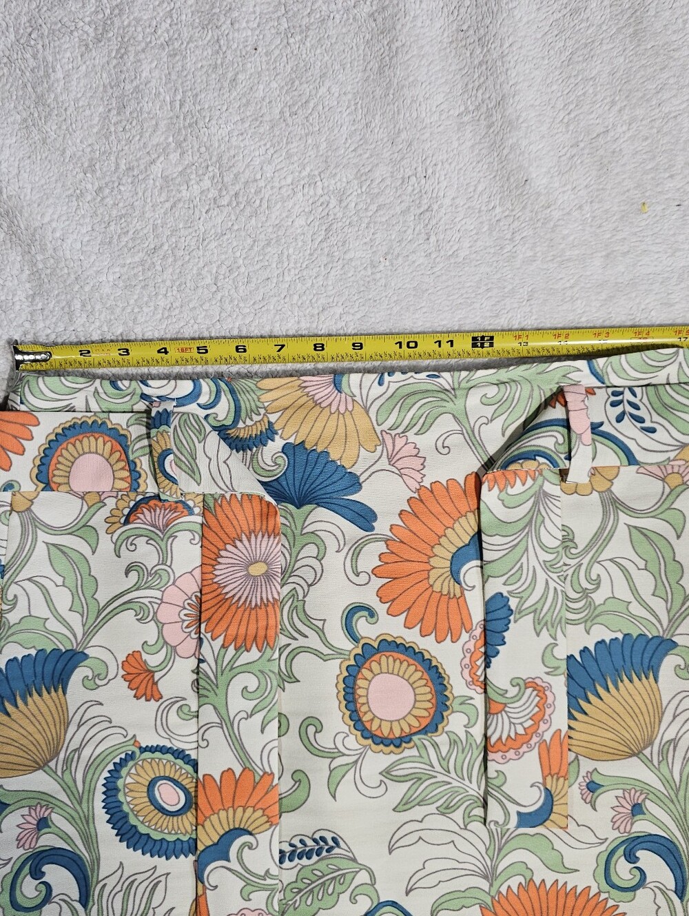 J. Crew Cream Multi Floral Tie-Waist Pencil Skirt - Picture 9 of 10